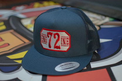 Apparatus w/ Number - Passport Design - Navy - custom hat