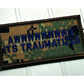 As Seen on Socials - Awwwwwwwww - It’s traumatized - 2x4 Patch - Marpat Woodland w/Navy - Patches