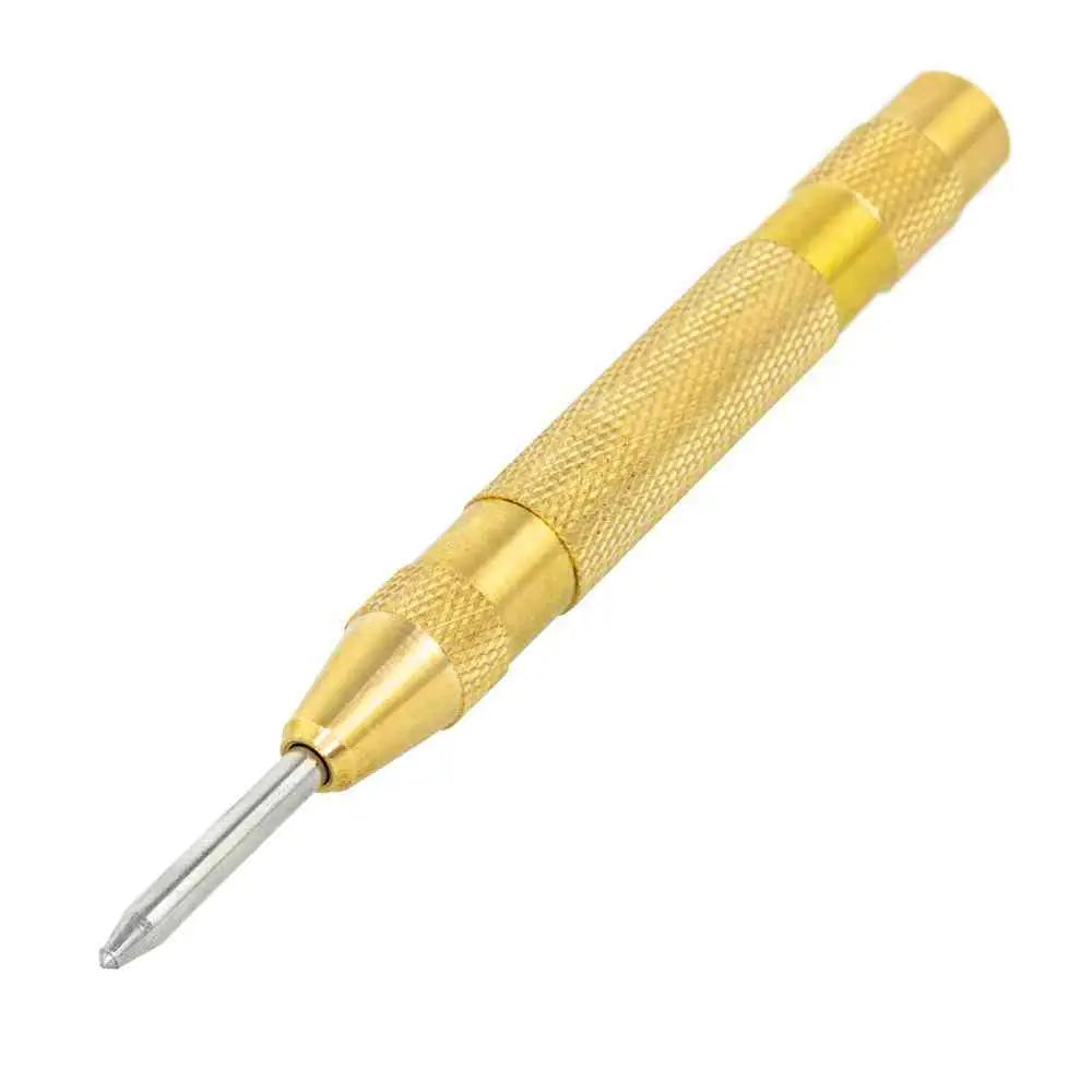 Automatic Spring Loaded Brass Center Window Punch Tool Firefighter EMT Paramedic - Chief Miller Apparel