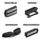 Automotive lighting options with Feniex Q Series Surface Mount for versatile series surface lighting