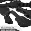 Exterior shot of the Tactical Discreet Guitar Case resembling a guitar for covert firearm transport.