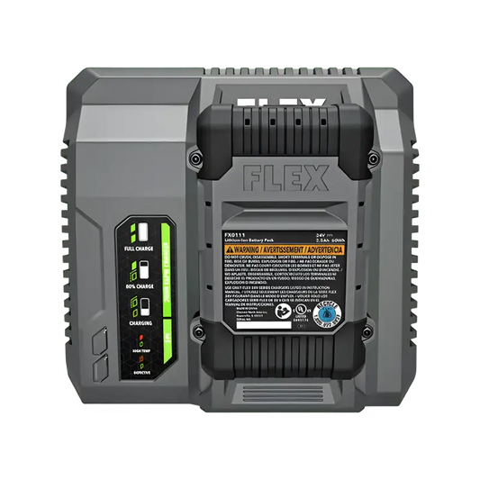 FLEX FX0421-Z 24V 280W Rapid Charger for lithium-ion battery with LED indicators