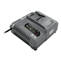 Battery charger with gray housing and LED for FLEX FX0421-Z 24V 280W rapid charger