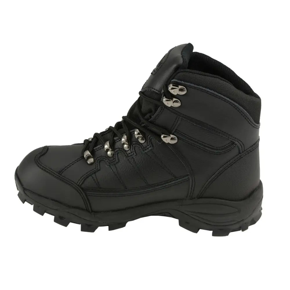 Bazalt MBM9128 Men's Black Water and Frost Proof Leather Lace-Up Work Boots - Chief Miller Apparel