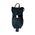 Black empty pouch with flap closure and strap for Belt Kit in Coyote Tan