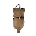 Coyote tan empty pouch with flap closure and attachment strap for BELT KIT