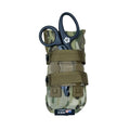 Military-style empty pouch with scissors in camouflage for the Belt Kit, Coyote Tan