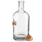 Clear glass bottle with cork for BenShot Shotgun Shell glasses collection