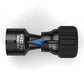 Black adjustable spray nozzle with blue accent for HEN Blade 45GPM 100PSI Nozzle