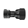 Black adjustable spray nozzle for HEN Blade 45GPM 100PSI with smoothbore and in-line blade options