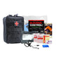 Black SWAT-T Basic Bleeding Control Kit with medical supplies for first responders and firefighters