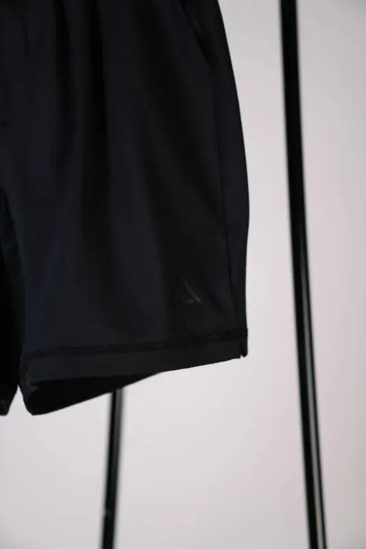 Black athletic shorts from Arrowhead Tactical Apparel designed for concealed carry