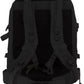 Black tactical medical pack backpack with adjustable straps for first responders and firefighters