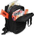 Black backpack filled with supplies for first responders Firefighter Police Deluxe Tactical Medical Kit
