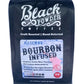 Black bag of Bourbon Infused Coffee from Costa Rica, Small Batch Medium Roast