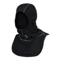 Black Majestic PAC II Hood C6 with notched shoulder and grey stitching detail