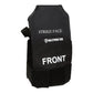 Black Ballistic Armor Plate labeled STRIKE FACE and FRONT with Bulletproof Zone branding for Level IIIA Bulletproof Vest