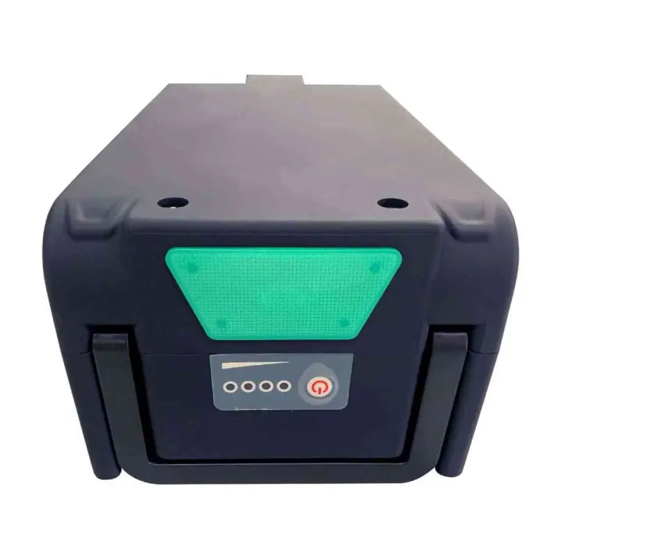 Black line2design replacement battery pack with green indicator for Motorized Power Stair Chair