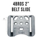 Black belt slide for Glock 19 OWB Holster with magazine pouch for easy access