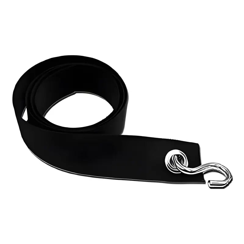 Black boat winch strap with metal hook for LINE2design Traction Splint Child-Pediatric