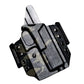 Black and camouflage OWB Holster with mounting hardware, threaded barrel compatible design