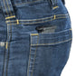 Black cell phone in blue pocket of Asset Tactical Jeans, ideal tactical pants