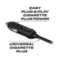 Black cigarette lighter plug for Feniex Remote Spot Light for easy vehicle lighting