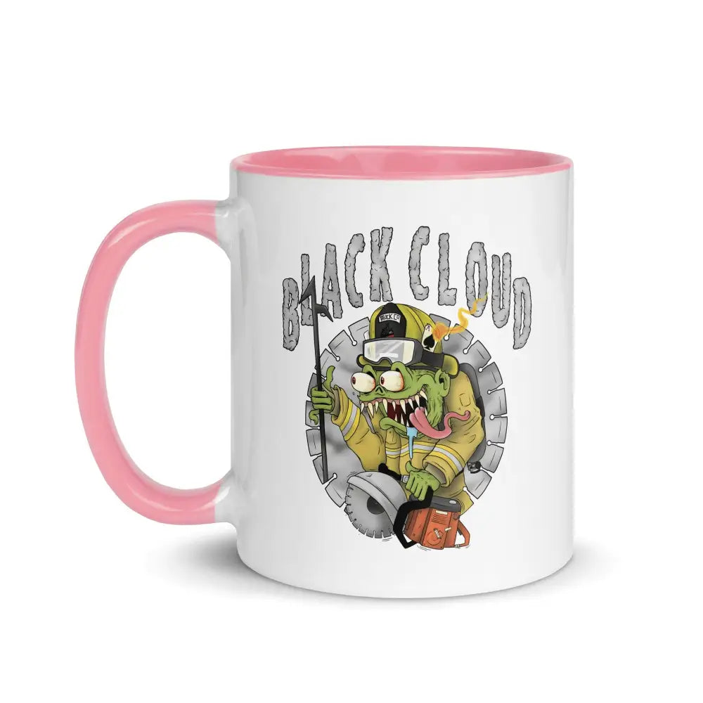 Black Cloud Mug with Color Inside - Chief Miller Apparel