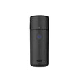 Black cylindrical Olight Baton4KitBK powerful EDC flashlight with blue button