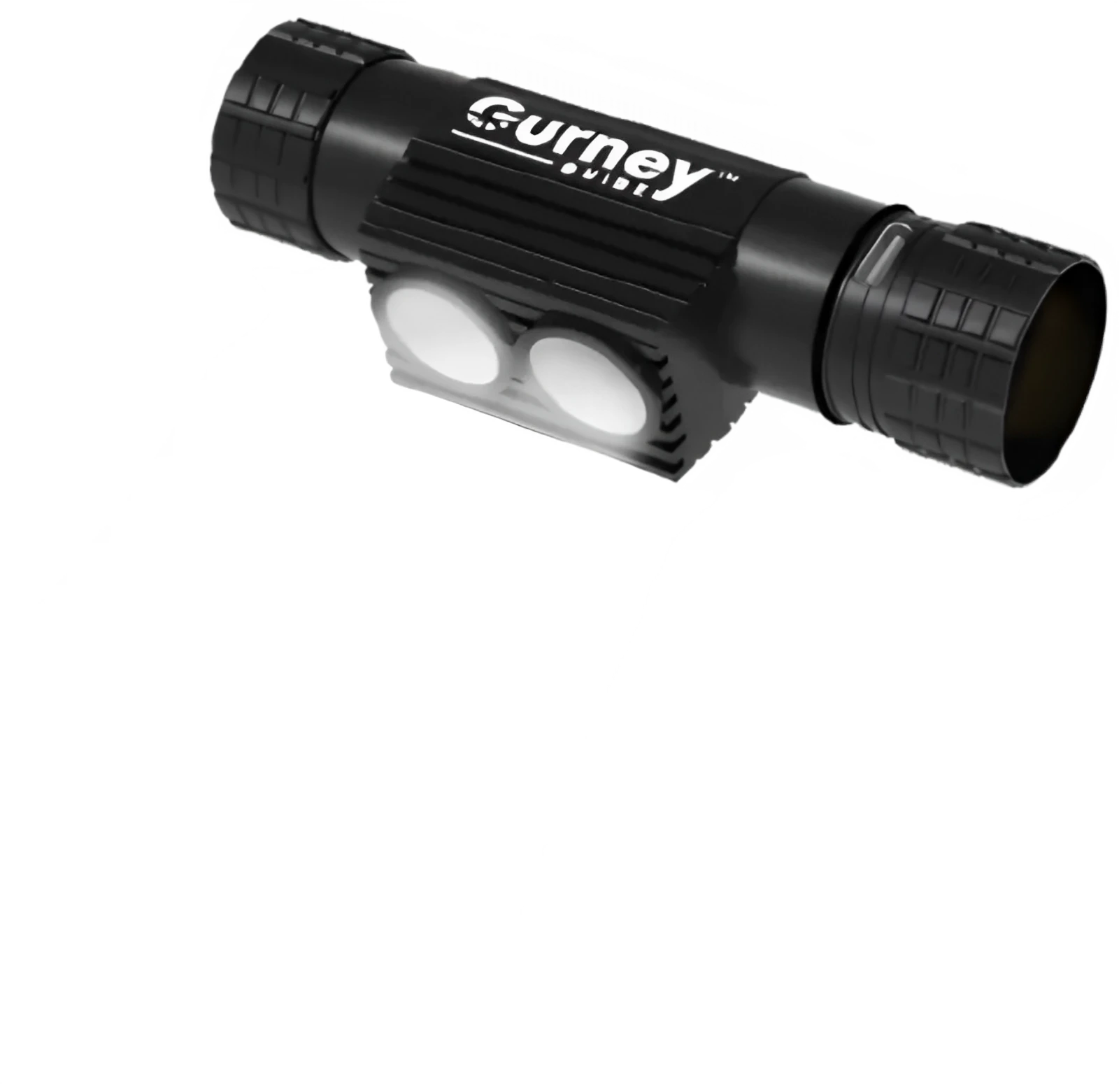 Black cylindrical flashlight with Gumey branding for Manual Cot Lighting – Gurney Guide