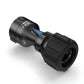 Black cylindrical pressure regulator with blue indicator for HEN Blade 45GPM 100PSI Nozzle