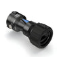 Black cylindrical thermal imaging scope with blue mark for Blade-185GPM 50PSI nozzle