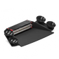 Black Feniex Q Series 1X dash light with suction cups showing serial technology for light heads