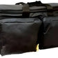 Black LINE2design Deluxe EMS Oxygen Medical Bag with multiple compartments and straps