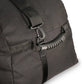 Black Elite Cargo Bag featuring straps and stylish buckle hardware