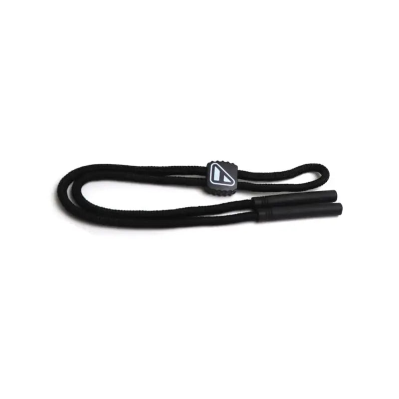 Black Frontline Cord with plastic end pieces for first responders and firefighters