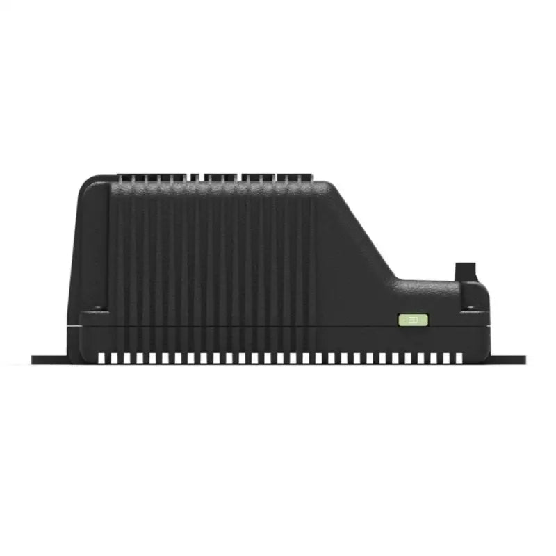 Black electronic control module for Feniex Storm Pro 100W Siren, part of Feniex Storm series