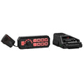 Black emergency vehicle control system for Feniex Typhoon full-function siren used by first responders