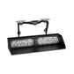 UBL U-Lite 2X Dash Light with Black Emergency Vehicle Light Bar and Suction Cup Mount