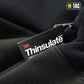 Black fabric label with 3M Thinsulate branding on M-Tac Gloves Soft Shell Thinsulate