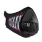 Black face mask with teeth design and ventilation grille in Training Mask 3.0 Double Big Bundle