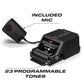 Black Feniex Storm Pro 100W Siren with Microphone for Feniex Storm Pro vehicles