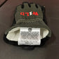 Black fingerless glove with red QTM text for WILD-1 Wildland Firefighting Glove