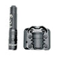 Black flashlight and holster for USB-558XL and USB-588XL with belt attachments