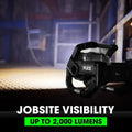 Black FLEX FX5131-Z Flood Light producing up to 2,000 lumens for bright illumination