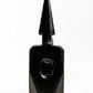 Black glass bottle with pointed stopper for TSR FIRE MAUL, ideal for firefighters and first responders