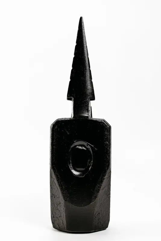 Black glass bottle with pointed stopper for TSR FIRE MAUL, ideal for firefighters and first responders