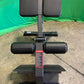 Black and gray SFE Commercial Roman Chair for efficient core workouts