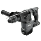 Black and gray FLEX FX1551A-Z 1’’ SDS Plus Rotary Hammer Drill with SDS chuck