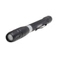 Black and gray Dewalt DWHT81425 100-Lumen Pen Light with clip for easy portability